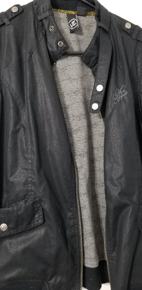 Von Zipper Black Bomber jacket(M) - Picture 3 of 6